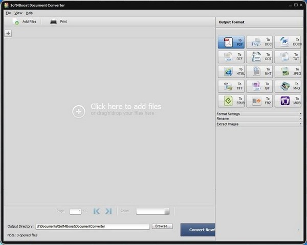 Soft4Boost Document Converter(文档<a href=https://www.80xz.com/key/xunjie/ target=_blank class=infotextkey>转换器</a>)